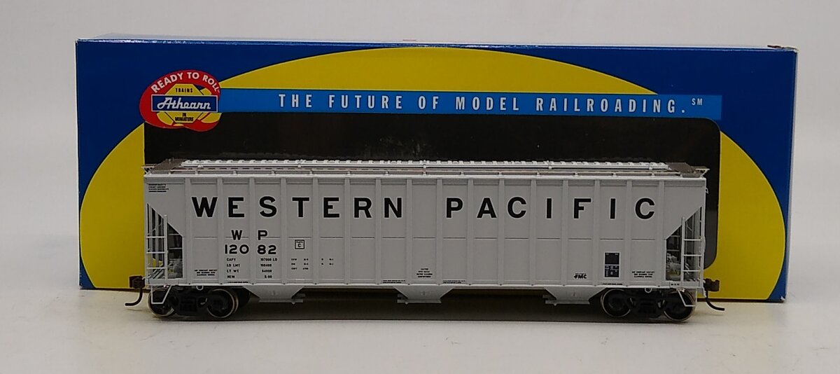 Athearn 73817 HO Western Pacifc 4700 Covered Hopper #12082