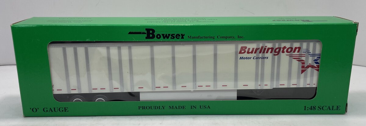 Bowser 87205 O BURLINGTON 53' TRAILER