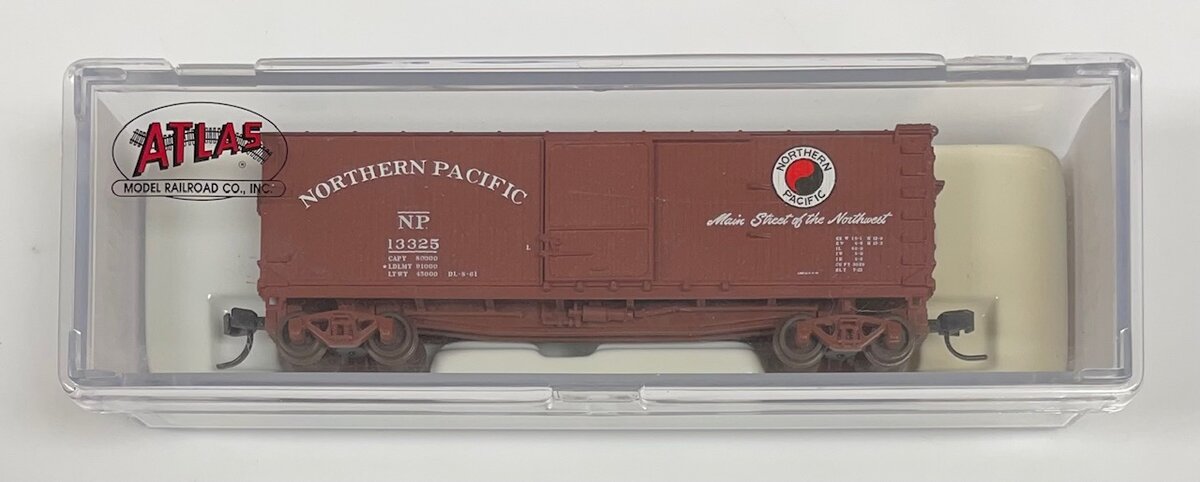 Atlas 45749 Scale Northern Pacific Double Sheathed Box Car #13325