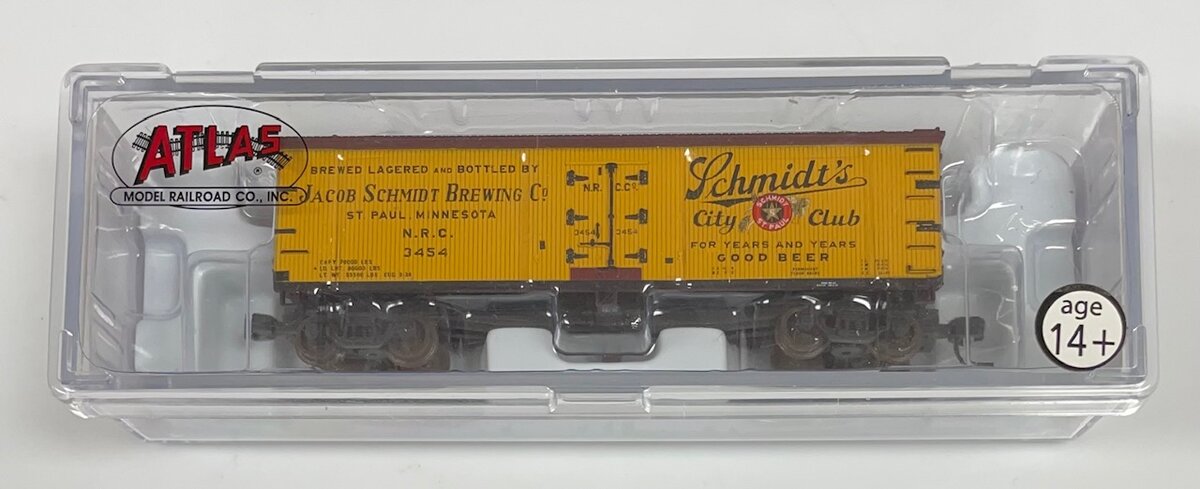 Atlas 41556 N 40'Wood Reefer Schmidt's #3454