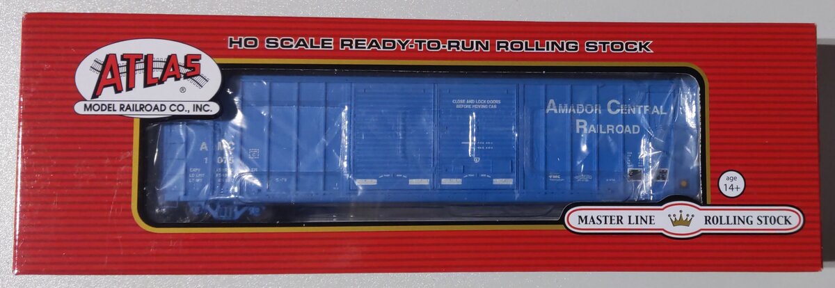 Atlas 20004597 HO Amador Central FMC 5503 Double Door Box Car #1075