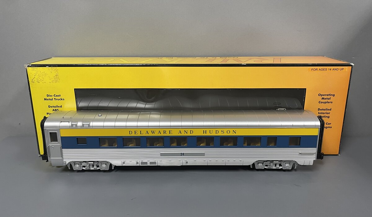 MTH 30-67452 Delaware & Hudson 60’ Streamlined Coach Car