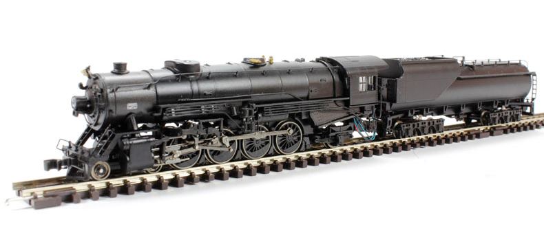 Bachmann 82511 N Scale Undecorated USRA Heavy Mountain 4-8-2 Steam Loco w/DCC