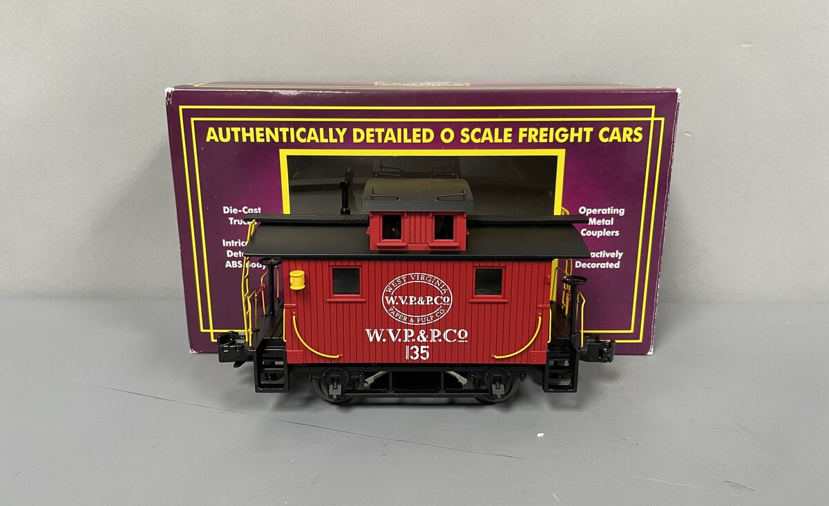 MTH 2091451 O West Virginia Pulp & Paper Bobber Caboose
