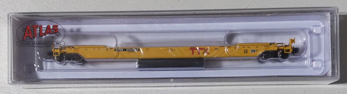 Atlas 50005306 N Scale TTX 40' Rebuilt Well Car #471450