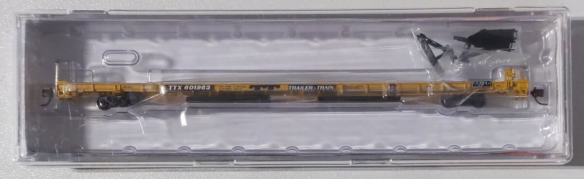 BLMA Models 13018 N Scale TTX ACF F89-J 89' Flat Car #601963