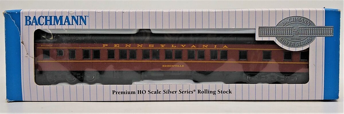 Bachmann 13902 HO Pennsylvania 80' Heavyweight Pullman Car w/ LED Lighting