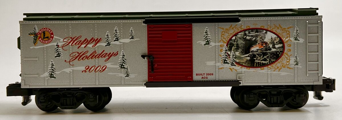 American Flyer 6-48376 S Gauge Christmas American Flyer Holiday 2009 Boxcar