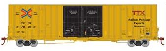 Athearn 75092 HO Scale Railbox 60' Gunderson Double Door Boxcar #670016