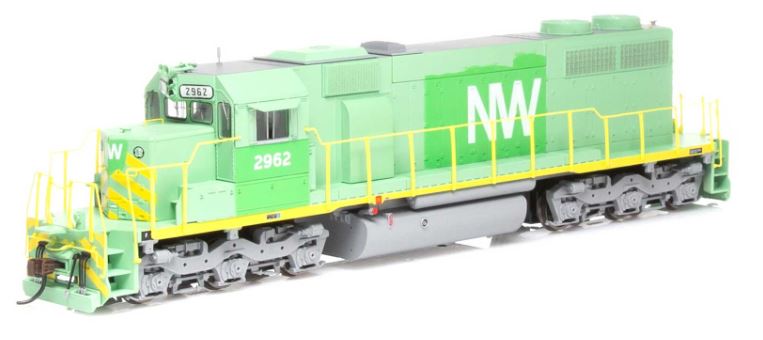 Athearn 64397 HO Scale Norfolk and Western SD39 Diesel Engine