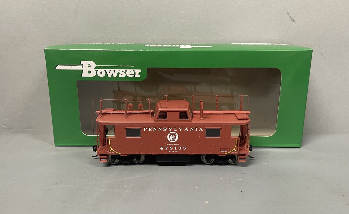 Bowser 42514 HO PRR N8 Caboose #478135