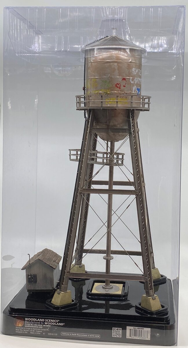 Woodland Scenics BR5866 O Built-&-Ready Rustic Water Tower