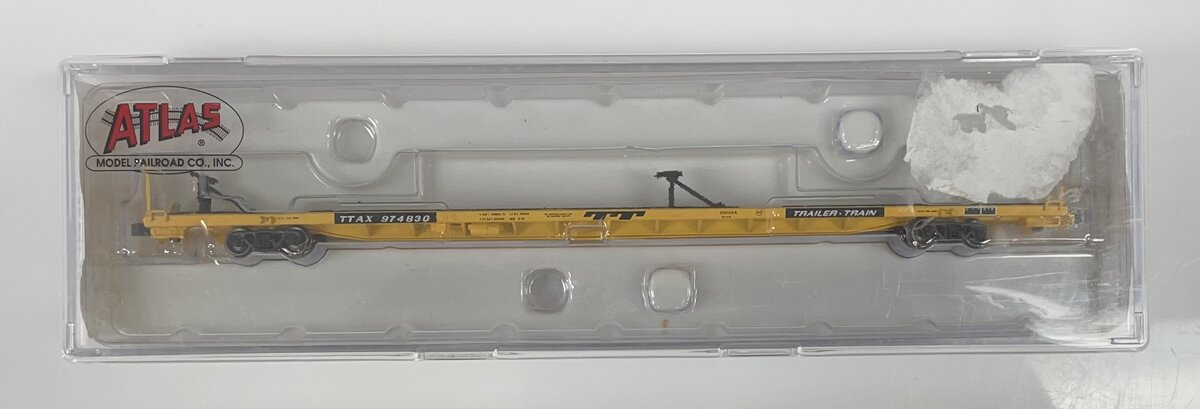 Atlas 50001387 N Scale ACF 89'4" Flat TTX #974830