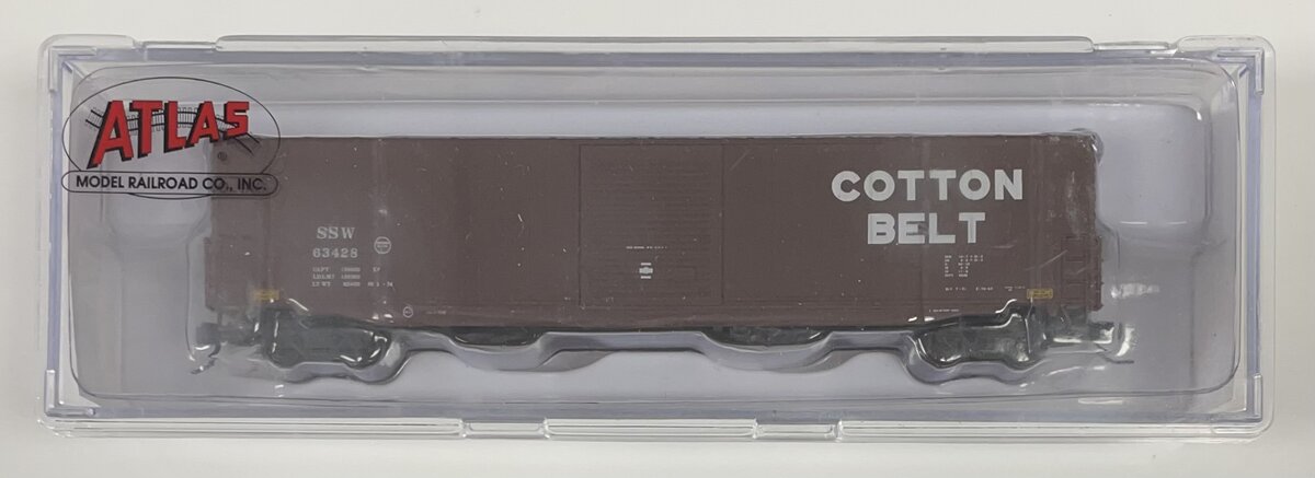 Atlas 50004962 N Cotton Belt SSW 60' Auto Parts Single Door Box Car #63428