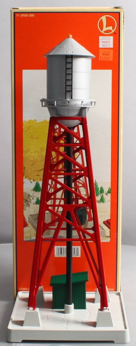 Lionel 6-12958 O Gauge 193 Industrial Water Tower Assembled