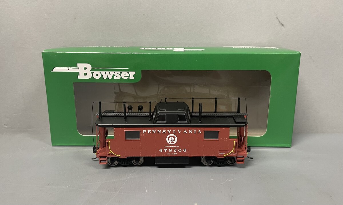 Bowser 42512 HO PRR N8 Caboose #478206