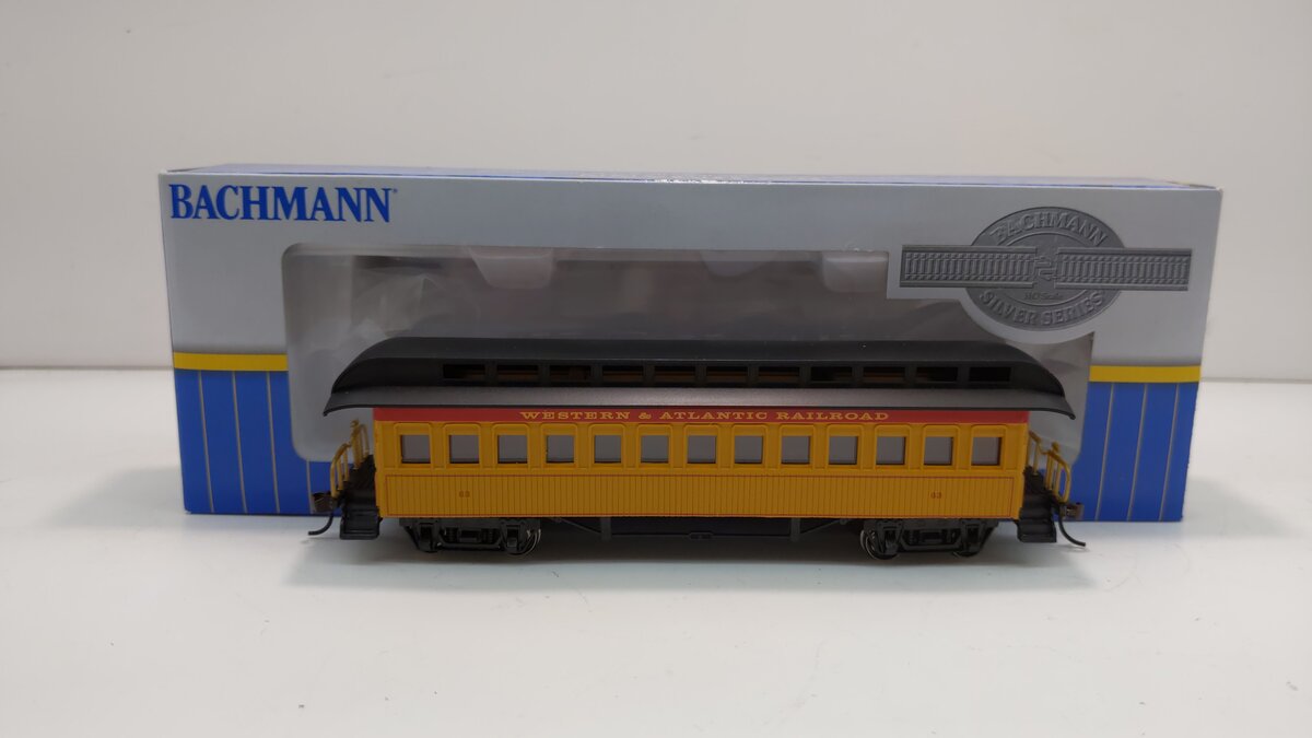 Bachmann 15101 HO Western & Atlantic Old-Time Coach Car – Trainz