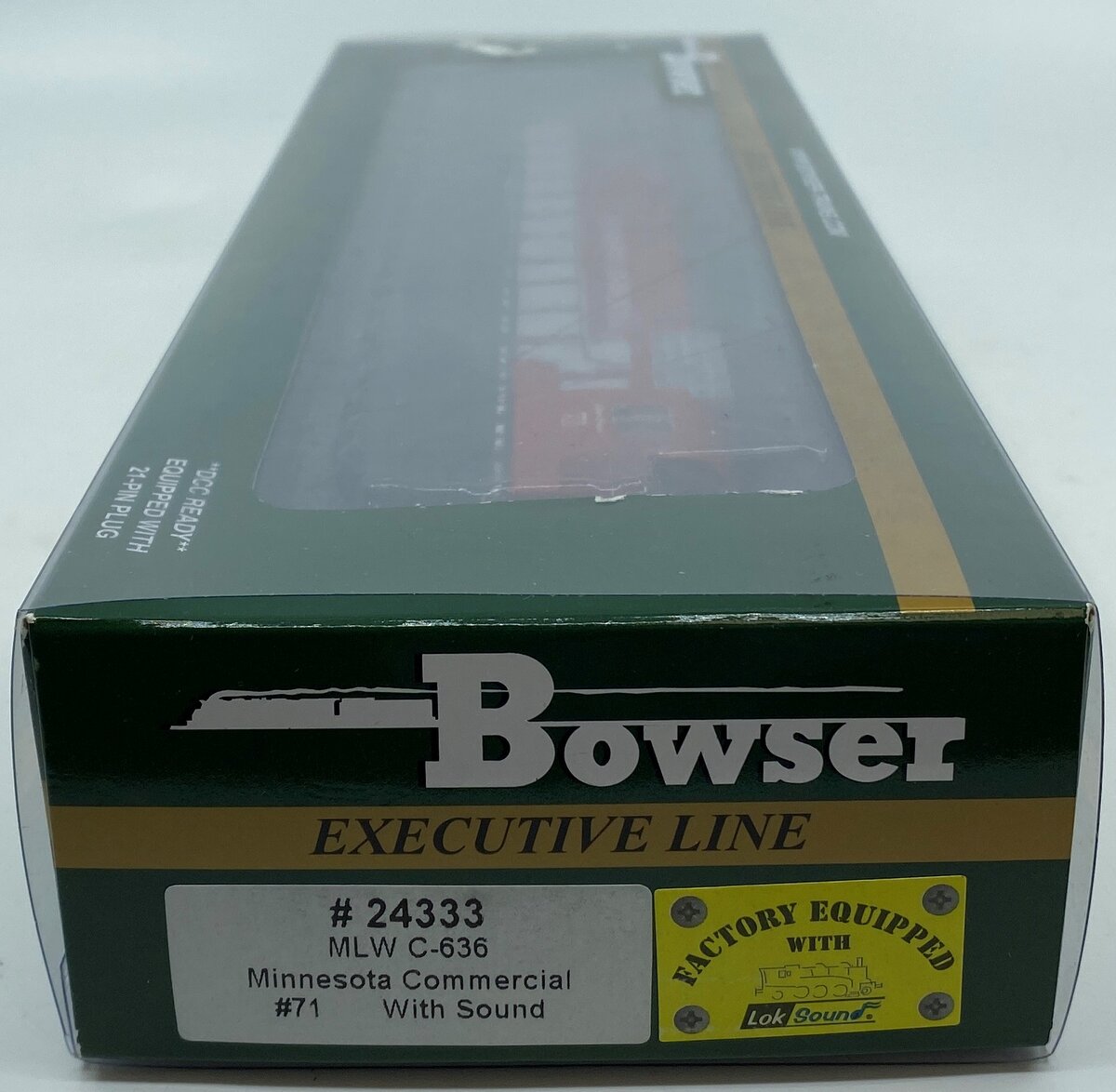 Bowser 24333 HO Minnesota Commercial M636 Diesel Locomotive #71 with Sound
