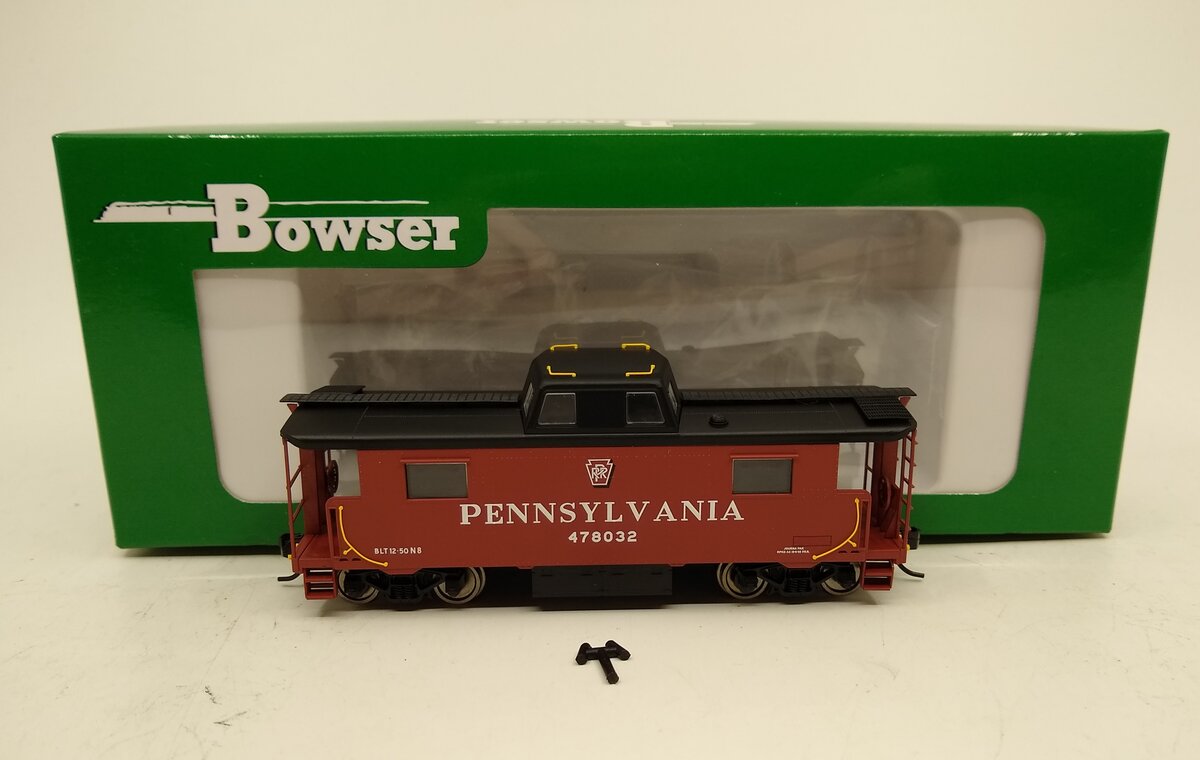 Bowser 42525 HO PRR N8 Caboose #478032