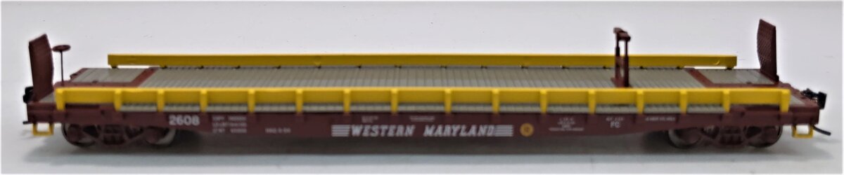 Walthers 910-5145 HO WM 53' GSC Piggyback Service Flatcar RTR #2608