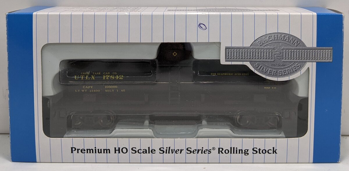 Bachmann 16302 HO Scale UTLX Track-Cleaning Single-Dome Tank Car