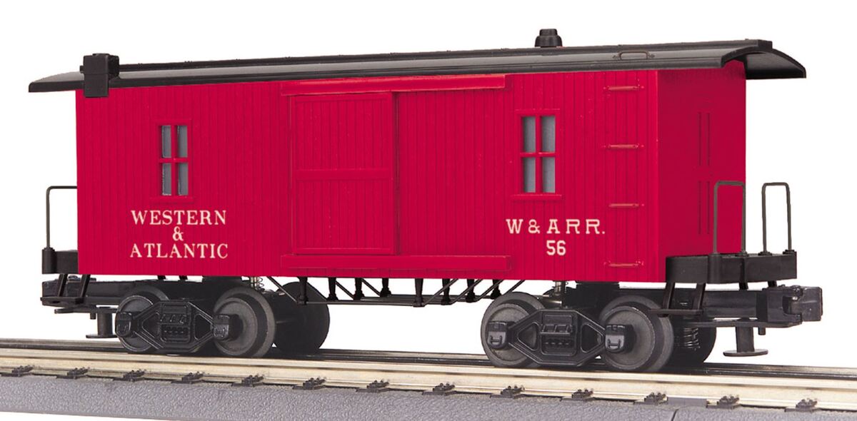 MTH 30-77242 O Gauge W.A.R.R. Woodside Caboose/19th Century #56