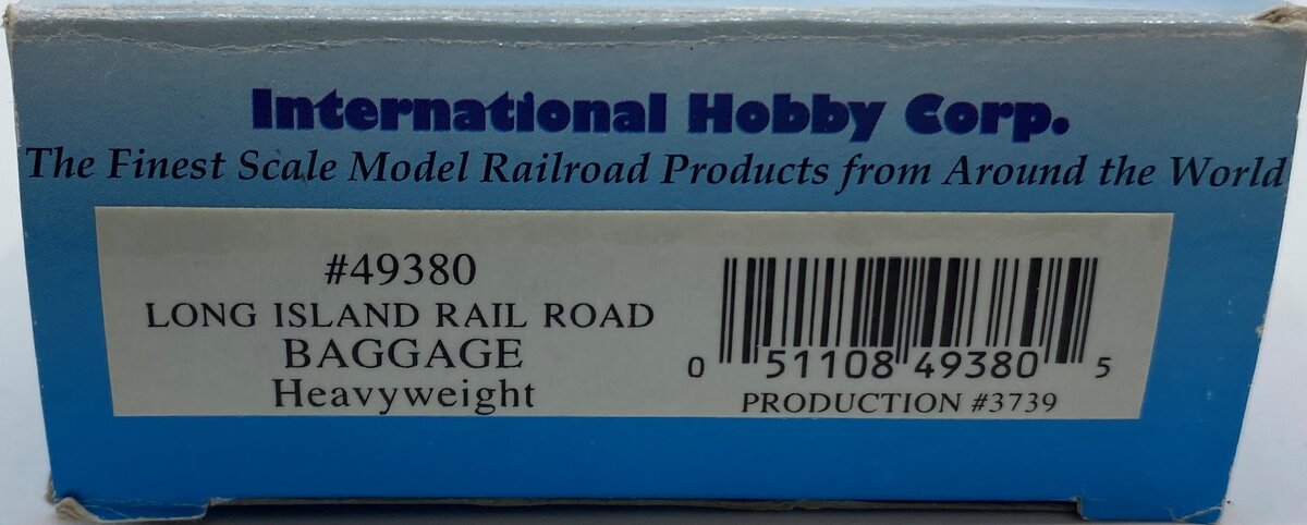 IHC 49380 HO Long Island RR Heavyweight Baggage #621