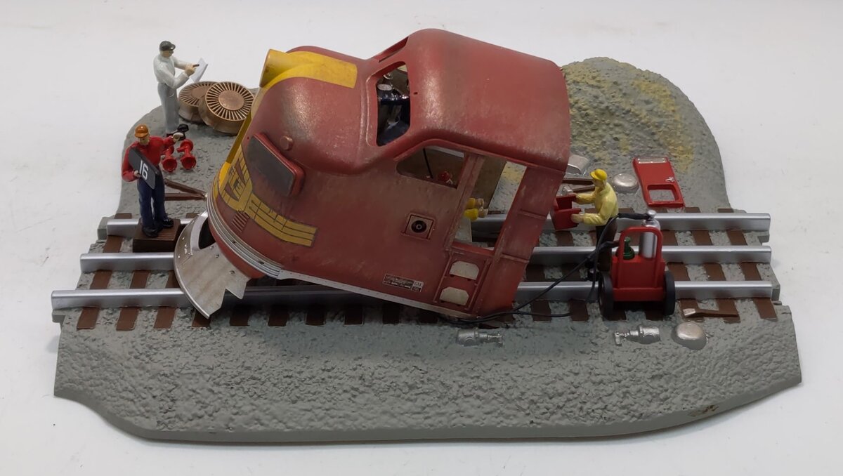 Lionel 6-34144 O Gauge Santa Fe Scrap Yard