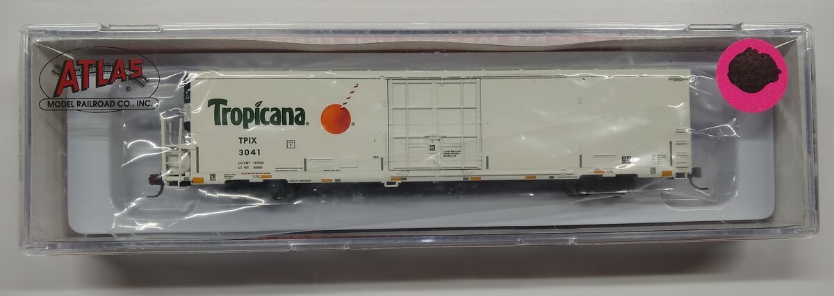 Atlas 50004497 N Tropicana 64' Trinity Reefer #3041