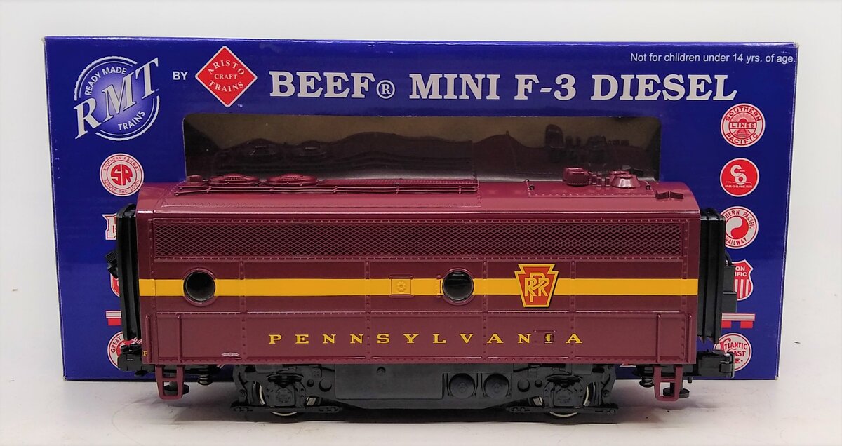 RMT 92715 O Pennsylvania BEEF F-3 B-Unit Powered Diesel Locomotive