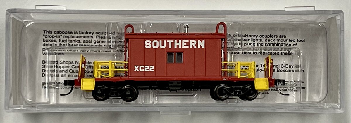 Bluford Shops 23080 N Scale Southern Transfer Caboose