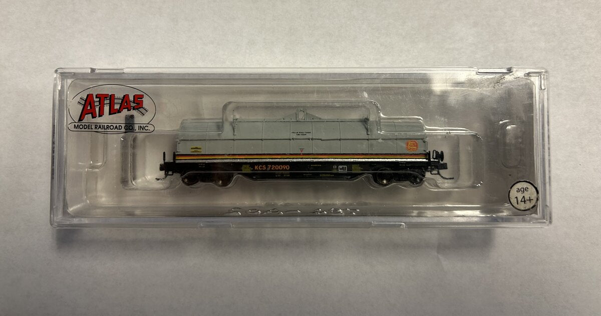 Atlas 50000849 N Scale Kansas City 42' Southern Coil Steer Car #720090