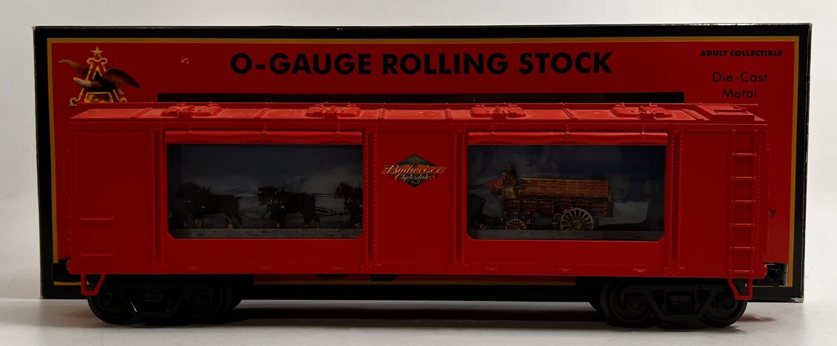 MTH 30-79218 O Gauge Anheuser-Busch Revolving Action Car