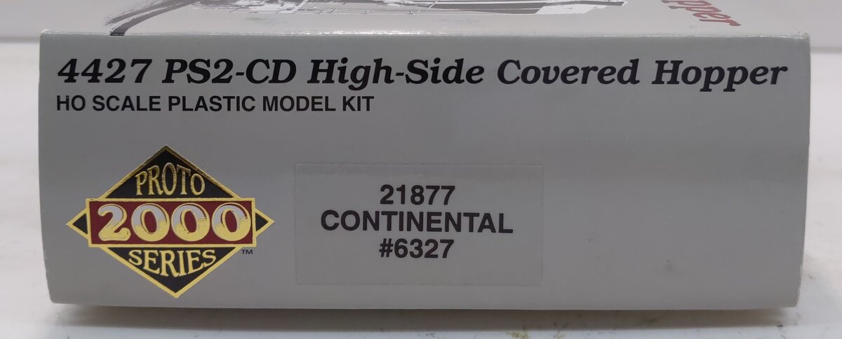 Proto 2000 21877 HO Continental 4427 PS2-CD Hi-Side Covered Hopper # 6327 Kit