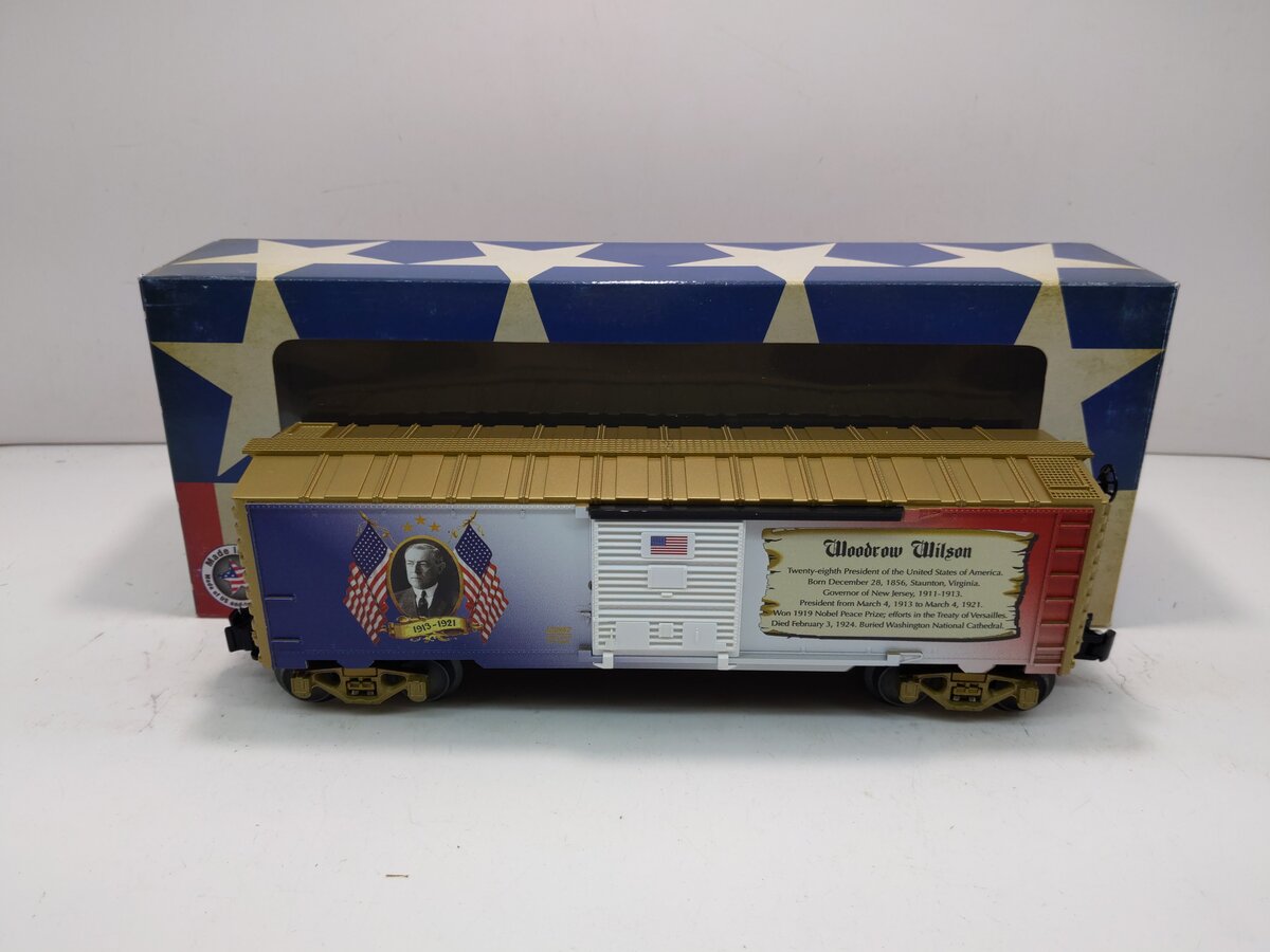 Lionel 6-83947 O USA Woodrow Wilson Presidents Boxcar
