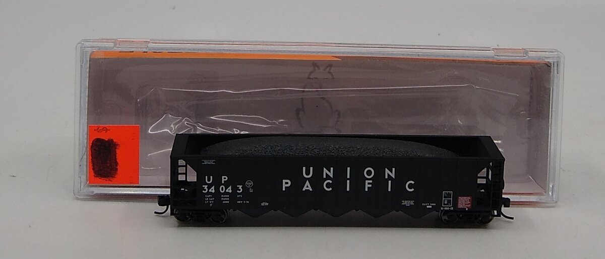 Fox Valley Models 83601-10 N UP Ortner 5-Bay Rapid Discharge Hopper Car #34043
