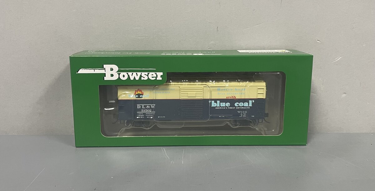 Bowser 42829 HO DL&W 40' Box Car #51502