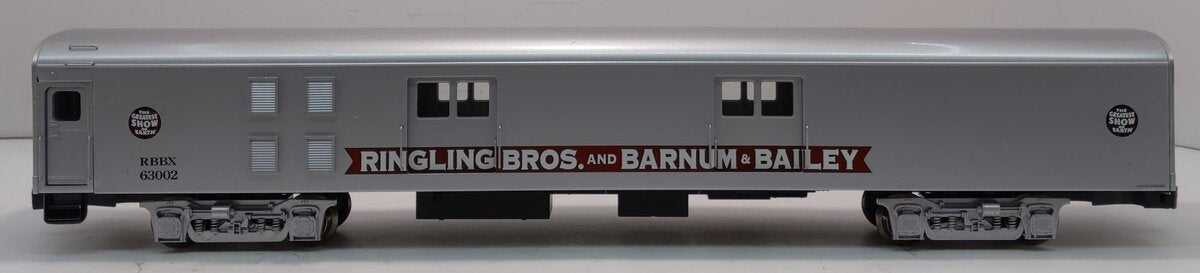 Lionel 6-22257 O Ringling Bros. 18" Aluminum Shop Car #63002