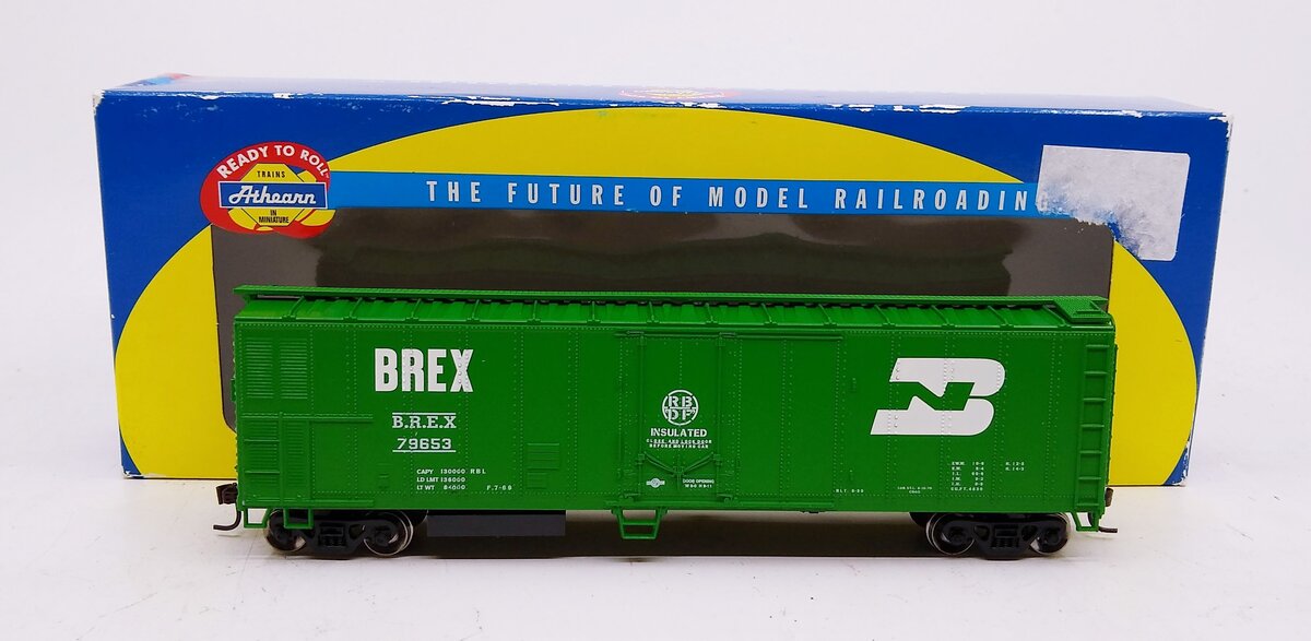 Athearn 75462 HO Scale BREX/BN 50' Mechanical Reefer #79653