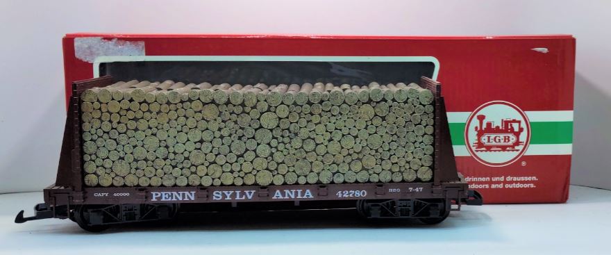 LGB 42780 Pennsylvania Pulp Wood Car