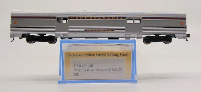 Bachmann 14652 N Pennsylvania 72' 2-Door Baggage Car