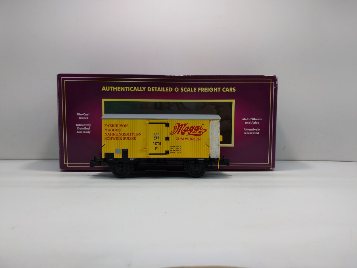 MTH 20-99042 O Maggi European Kuhlwagen fur Nahrungsmittel/Reefer #91702