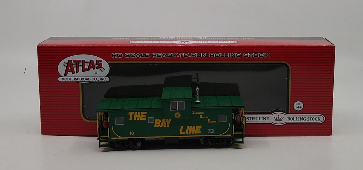 Atlas 20003099 HO Atlanta & St. Andrews Bay Extended-Vision Caboose Car #10