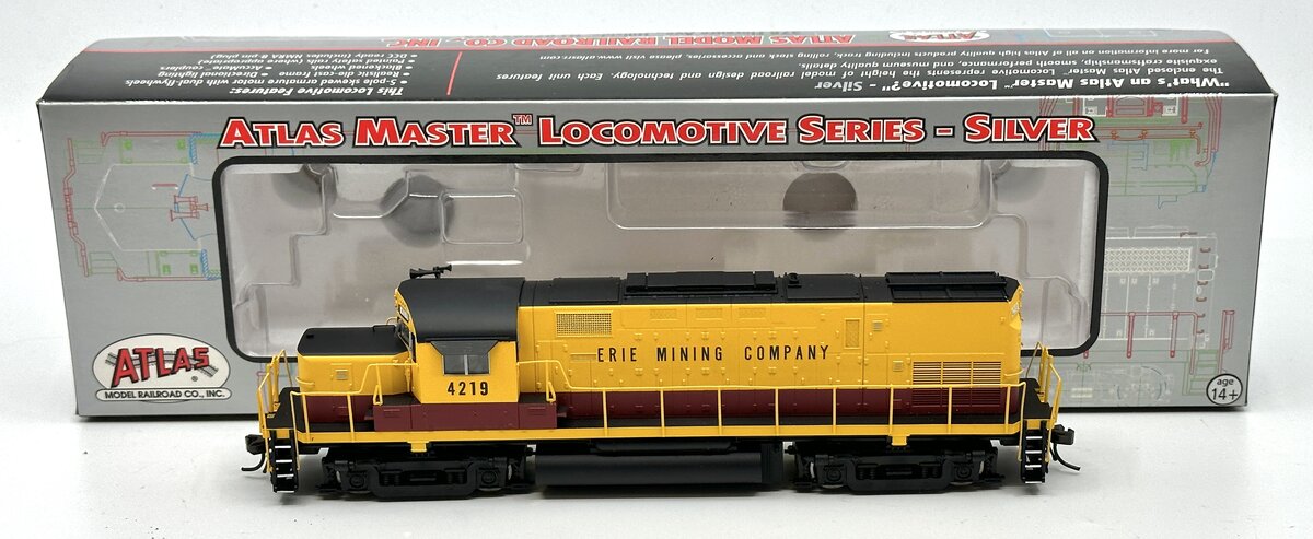 Atlas 10000539 Erie Mining C420 Diesel Locomotive #4219 – Trainz