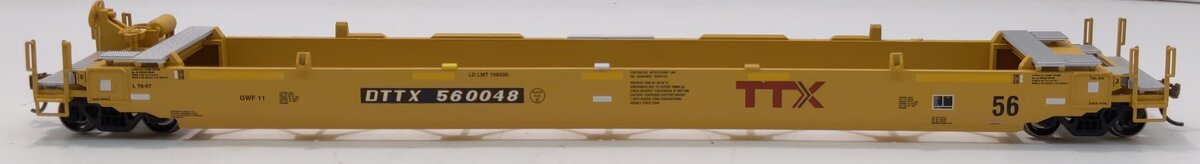Athearn 7422 HO TTX 56' Well Car #560048