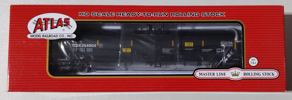Atlas 20003827 HO AIG Rail Services TCBX Trinity 25,500-Gallon Tank Car #254904