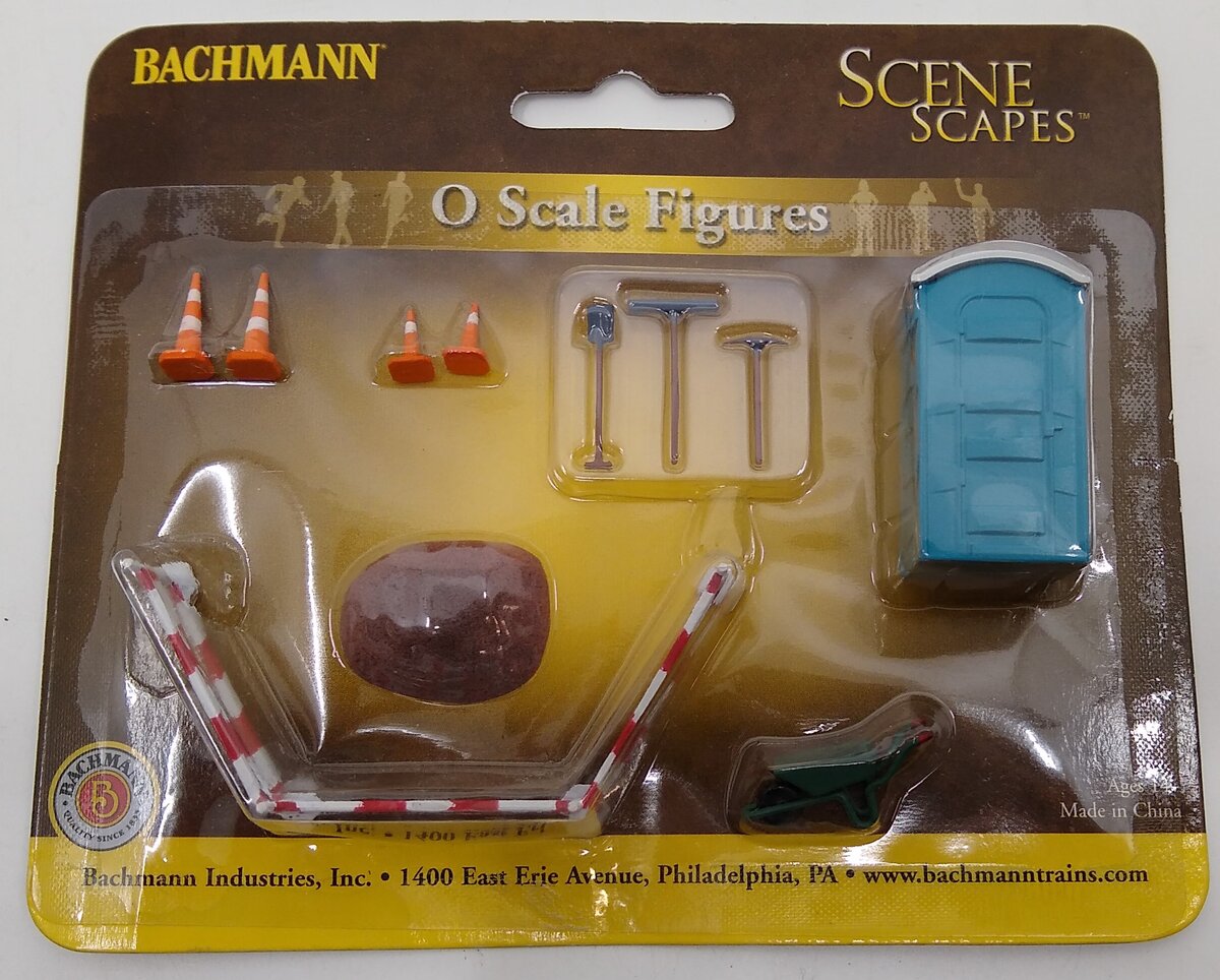 Bachmann 33164 O Scale Building Site Accessories