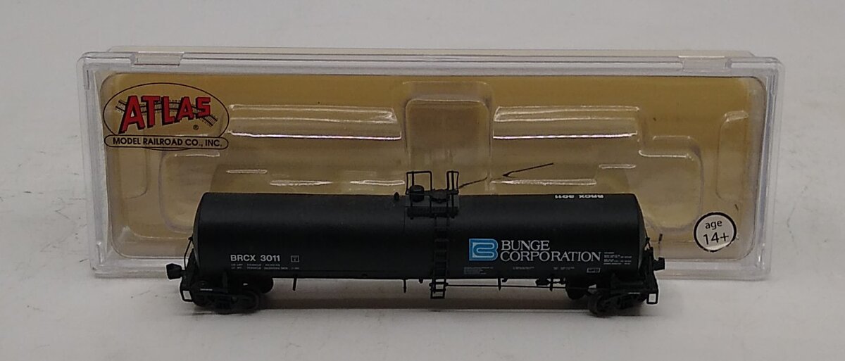 Atlas 50000711N Scale Bunge Tank Car # 3011