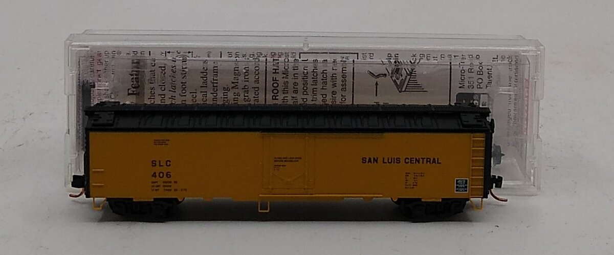 Micro-Trains 05200100 N SLC 52' 2" Riveted Steel Plug Door Express Reefer #406