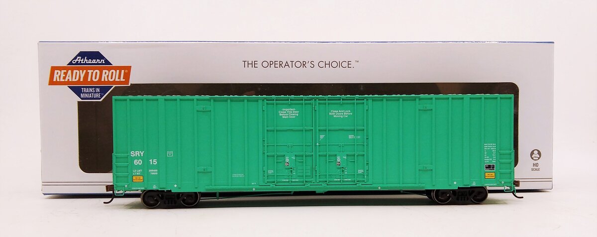 Athearn 75135 HO SRY RTR 60' Gunderson DD Hi-Cube Box #6015